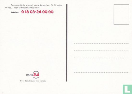 022 - Bank 24 "Bin freundlich,..." - Bild 2
