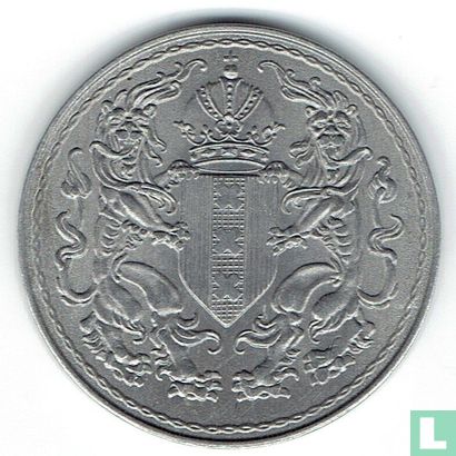 Elektriciteitspenning Amsterdam - guldens muntmeter (aluminium, zonder randschrift) - Image 1