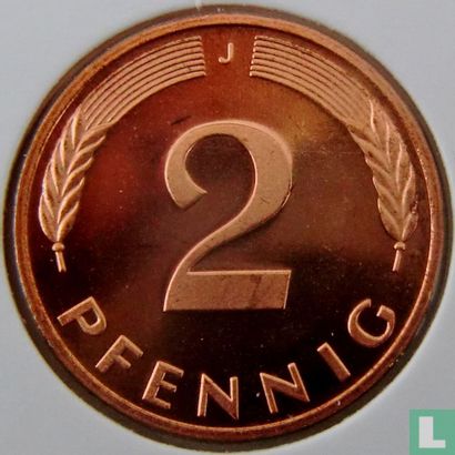 Deutschland 2 Pfennig 2001 (J) - Bild 2