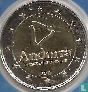 Andorre 2 euro 2017 (coincard - Govern d'Andorra) "Andorra - The Pyrenean country" - Image 3