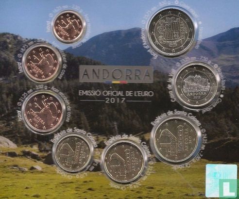 Andorra mint set 2017 "Govern d'Andorra" - Image 2