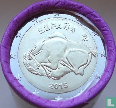 Spain 2 euro 2015 (roll) "Cave of Altamira" - Image 1