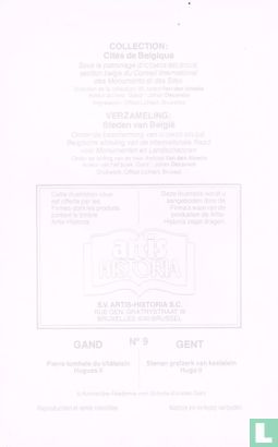 Stenen grafzerk van kastelein Hugo II - Image 2