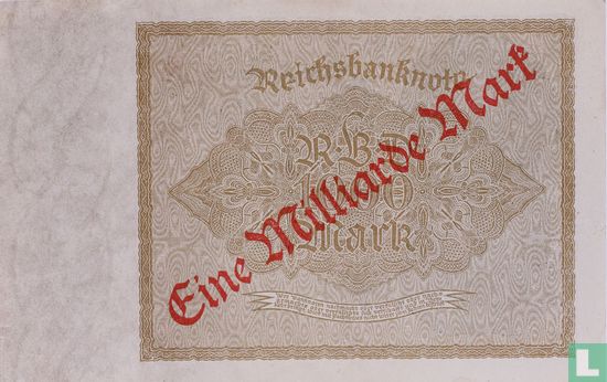 Allemagne 1 milliard (P113a (5)b- Ros.110eb) - Image 2