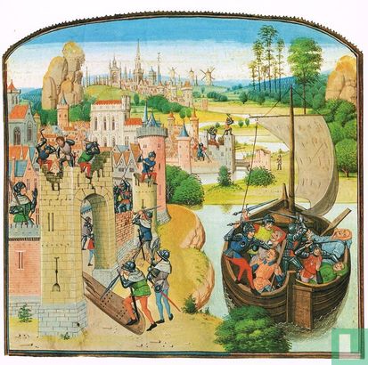 Miniatuur van de 15de eeuw - Afbeelding 1