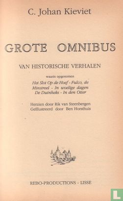 Grote omnibus van historische verhalen - Image 3