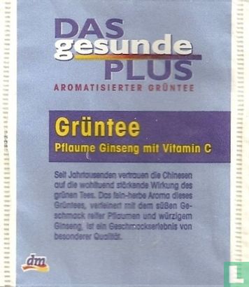 Grüntee Pflaume Ginseng mit Vitamin C - Bild 1