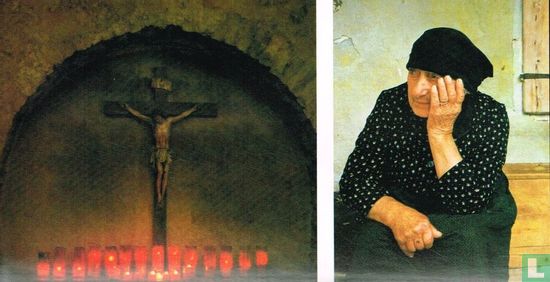 Links: In de basiliek van Grado. Rechts: Friulese vrouw - Bild 1