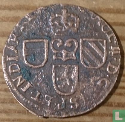 Vlaanderen 1 liard 1693 - Afbeelding 2