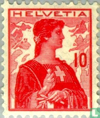 Helvetia's Bust