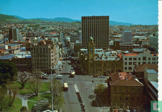 Overlooking Franklin Square, Hobart, Tasmania - Afbeelding 1