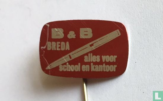 B & B Breda alles voor school en kantoor [rood] - Afbeelding 1