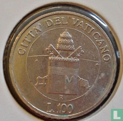 Vaticaan 100 lire 2000 - Afbeelding 2