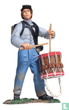 Confederate Infanterie-Schlagzeuger