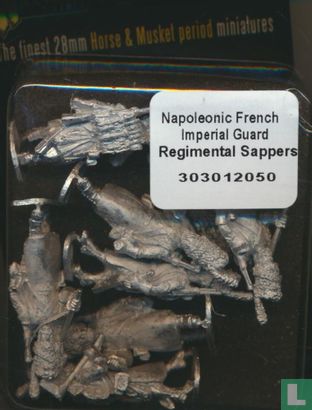 Napoléonienne de la Garde impériale française régimentaires Sappers