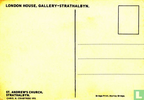 Strathalbyn London House Gallery - St. Andrew's Church - Image 2