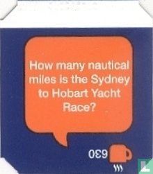 How many nautical miles is the Sydney to Hobert Yacht Race? - 630 - Image 1