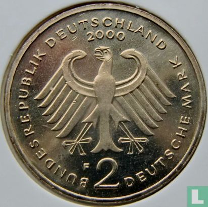 Germany 2 mark 2000 (F - Franz Joseph Strauss) - Image 1
