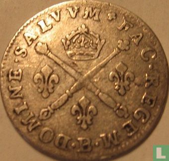 France 10 sols 1704 (B) - Image 2