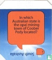 In which Australian state is the opal mining town of Coober Pedy located? - South Australia - Afbeelding 1
