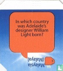 In which country was Adelaide's designer William Light born? - Malaysia (Malaya) - Image 1