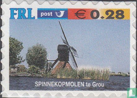 Spinnekop mill in Grou