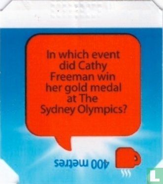 In which event did Cathy Freeman win her gold medal at The Sydney Olympics? - 400 metres - Afbeelding 1