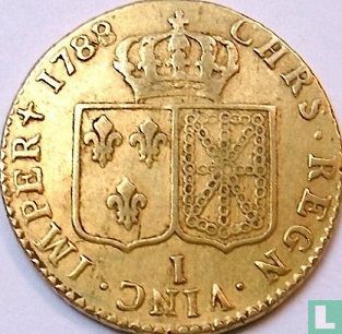 France 1 louis d'or 1788 (I) - Image 1
