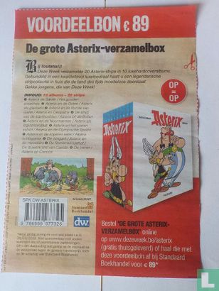 Asterix - De grote Asterix-verzamelbox Voordeelbon € 89 