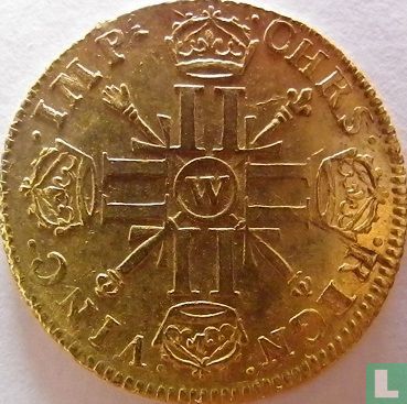 Frankrijk 1 louis d'or 1702 (W) - Afbeelding 2