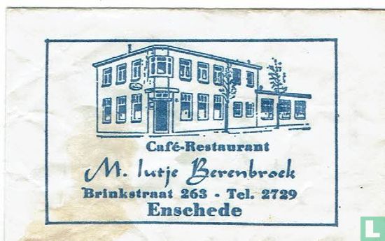 Café Restaurant M. Lutje Berenbroek  - Afbeelding 1
