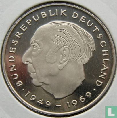 Allemagne 2 mark 1984 (D - Theodor Heuss) - Image 2