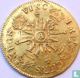 France 1 louis d'or 1702 (A) - Image 2