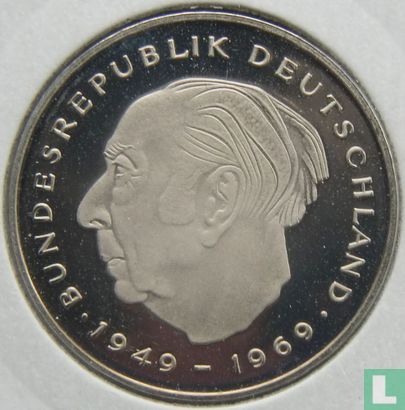 Duitsland 2 mark 1985 (D - Theodor Heuss) - Afbeelding 2