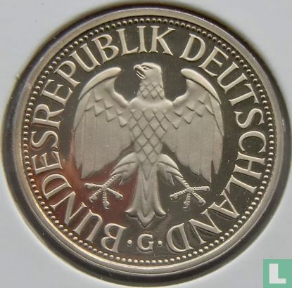 Duitsland 1 mark 1984 (G) - Afbeelding 2