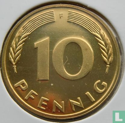 Deutschland 10 Pfennig 1984 (F) - Bild 2