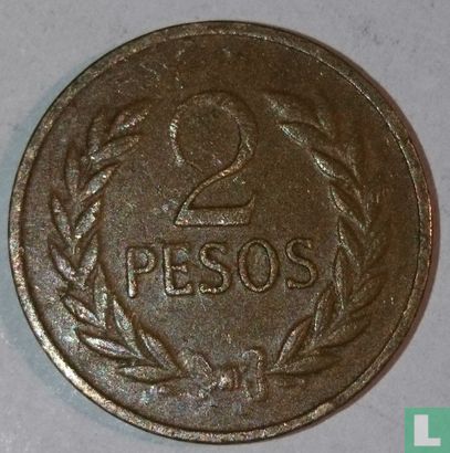Colombia 2 pesos 1987 - Afbeelding 2