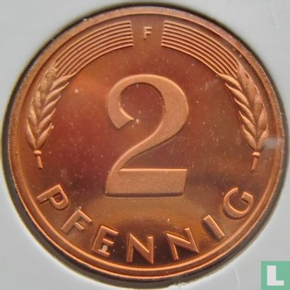 Duitsland 2 pfennig 1984 (F) - Afbeelding 2