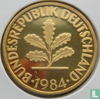 Deutschland 10 Pfennig 1984 (G) - Bild 1