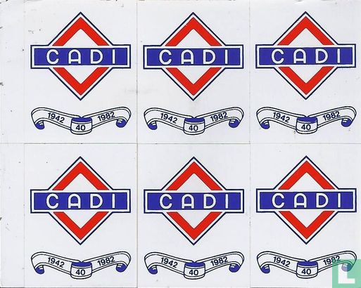 CADI 40 jaar  1942-1982