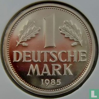 Duitsland 1 mark 1985 (D) - Afbeelding 1