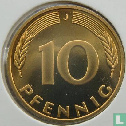 Duitsland 10 pfennig 1985 (J) - Afbeelding 2