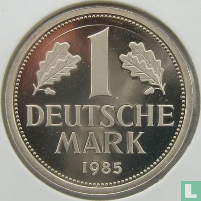 Deutschland 1 Mark 1985 (F) - Bild 1