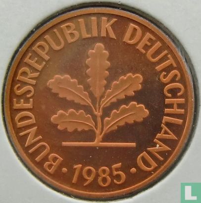 Germany 2 pfennig 1985 (G) - Image 1