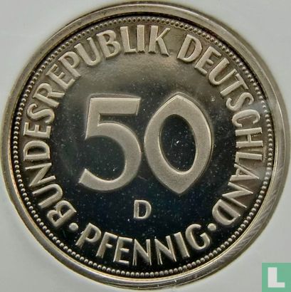 Duitsland 50 pfennig 1985 (D) - Afbeelding 2