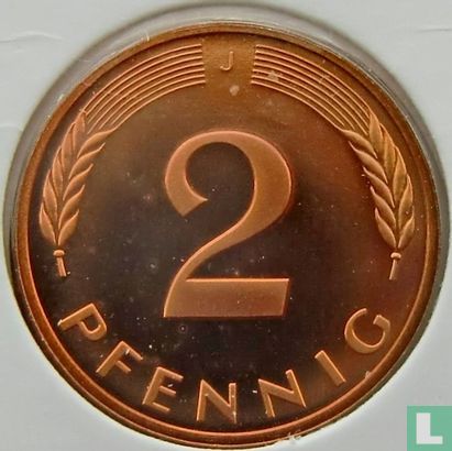 Duitsland 2 pfennig 1985 (J) - Afbeelding 2