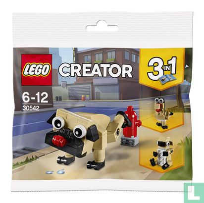 Lego 30542 Cute Pug polybag - Bild 1