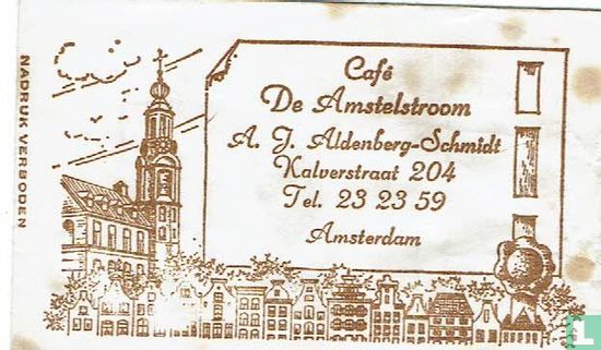 Café De Amstelstroom  - Afbeelding 1