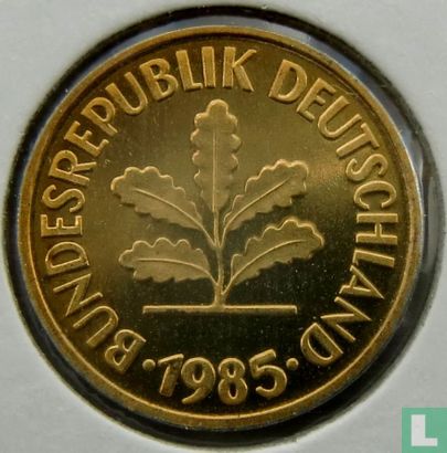 Deutschland 5 Pfennig 1985 (F) - Bild 1