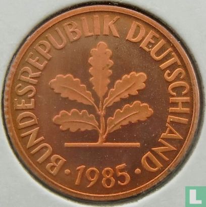 Allemagne 2 pfennig 1985 (F) - Image 1